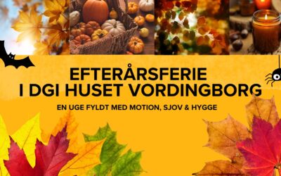DGI Huset Vordingborg bliver fuld af aktiviteter i efterårsferien
