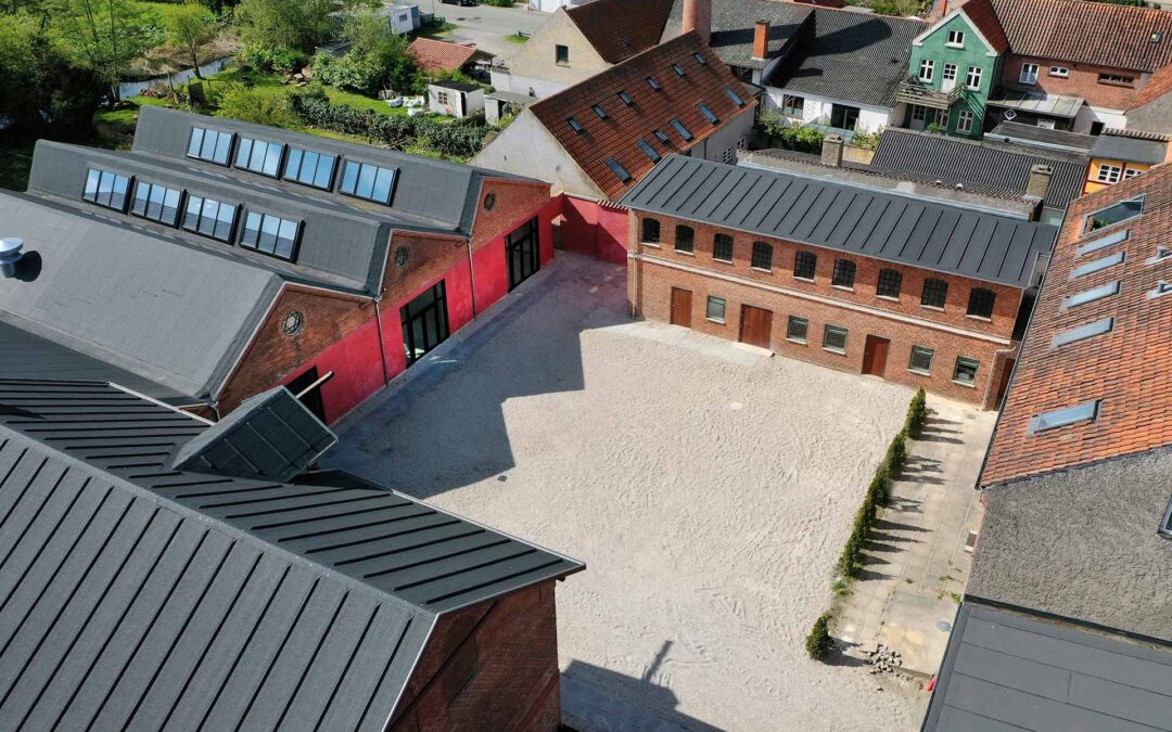 Præstø bibliotek begynder indflytning i Støberihallerne inden årets udgang