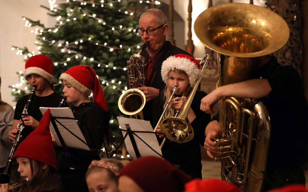 Musikskolens julekoncerter fyldte kirkerne med stemning og fællesskab