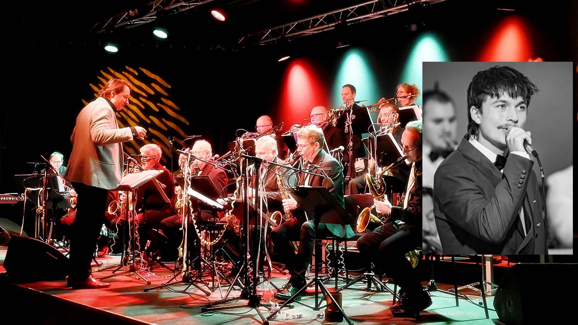PJ Swingband og Magnus Gude Lykken.