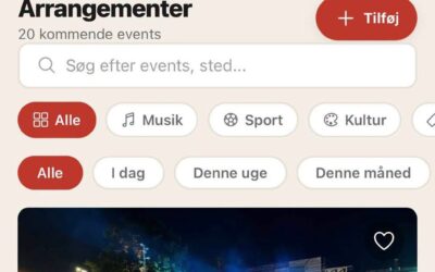 Sydmedier’s App giver dig overblik over arrangementer i lokalområdet
