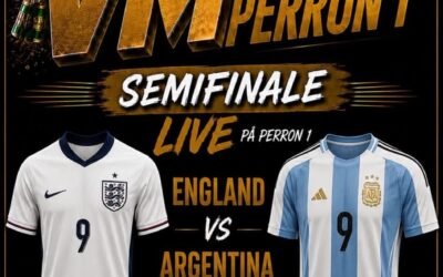 VM i fodbold semifinale på Perron 1