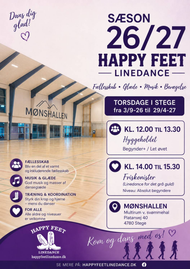 Sæsonstart hos Happy Feet Linedance