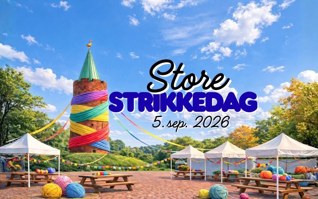 Store Strikkedag 2026 på Slotstorvet
