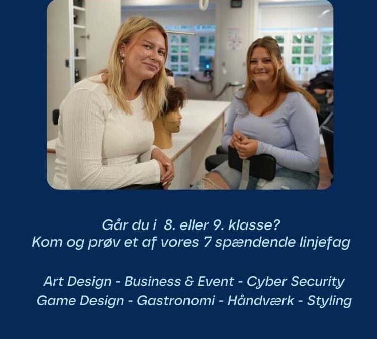 Vordingborg Fri Fagskole inviterer 8. og 9. klasser til gratis Brobygningsdag