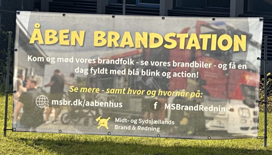 Åben brandstation i Vordingborg