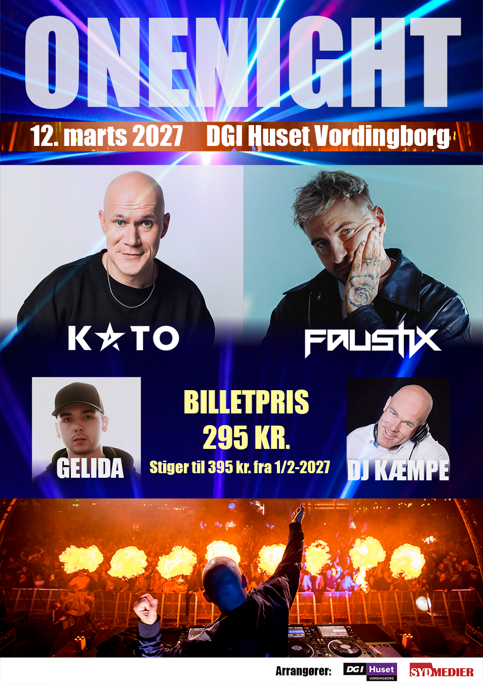 Onenight - Kato, Faustix, Gelida, DJ Kæmpe