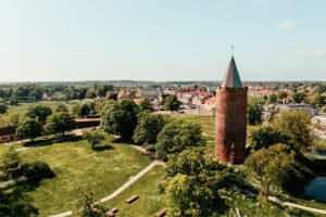 danmarks-borgcenter-vordingborg-luftfoto