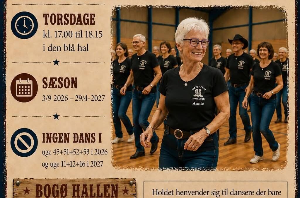 Sæsonstart: Linedance på Bogø