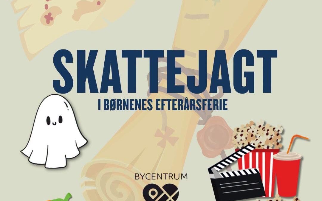 Skattejagt hele ugen for byens børn, i mange af Bycentrums medlemsbutikker
