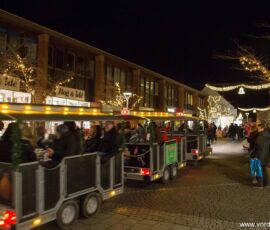 Juletræ og ny gadebelysning i Vordingborg 28. november 2014