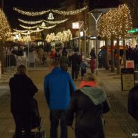 Juletræ og ny gadebelysning i Vordingborg 28. november 2014