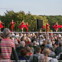 Kongelig Ballet foran Gåsetårnet